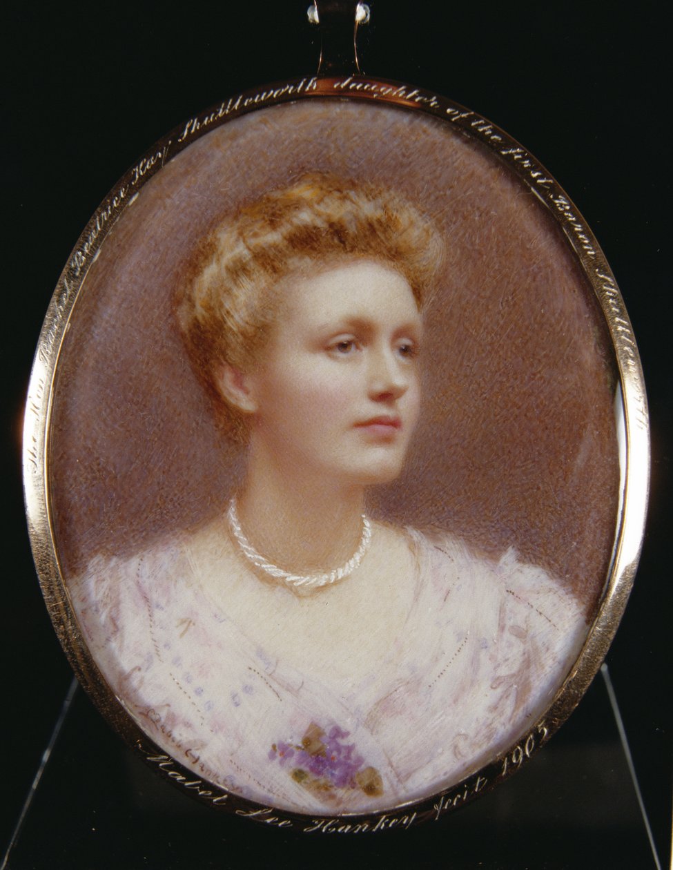 Portræt af Rachel Beatrice Kay-Shuttleworth (1886-1967) af English School