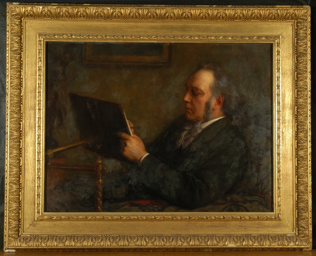Portræt af pastor Stopford Brooke, ca. 1890