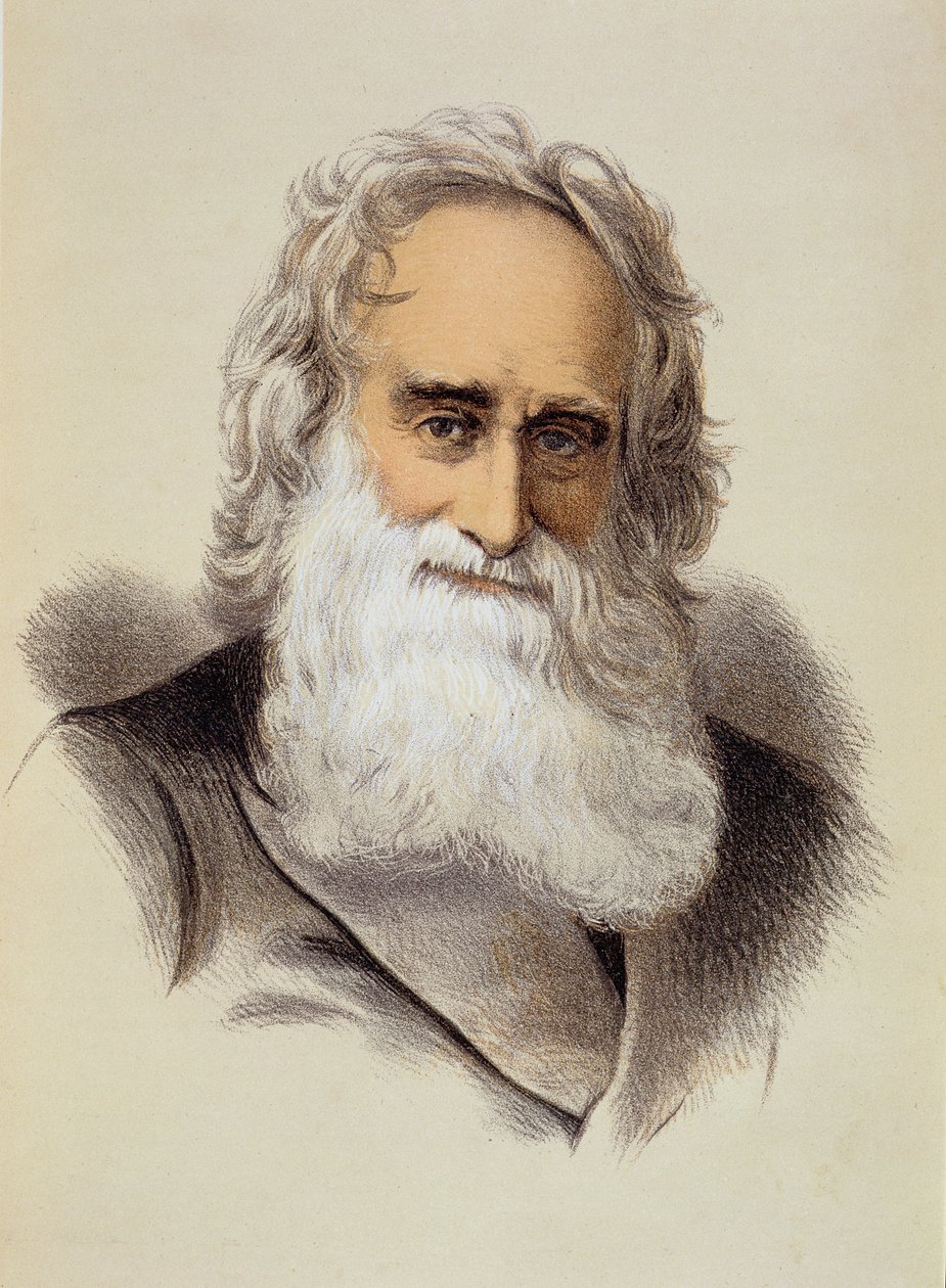 Portræt af Robert Moffat (1795-1883) af English School