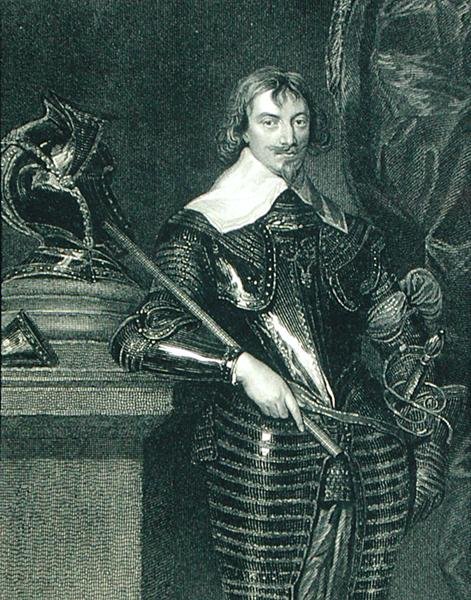 Portræt af Robert Rich (1587-1658) 2. jarl af Warwick, fra 