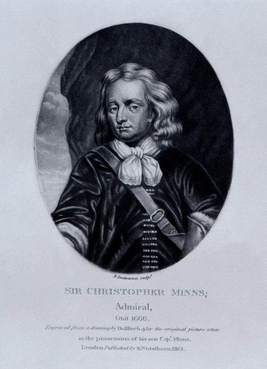 Portræt af Sir Christopher Minns, fra 
