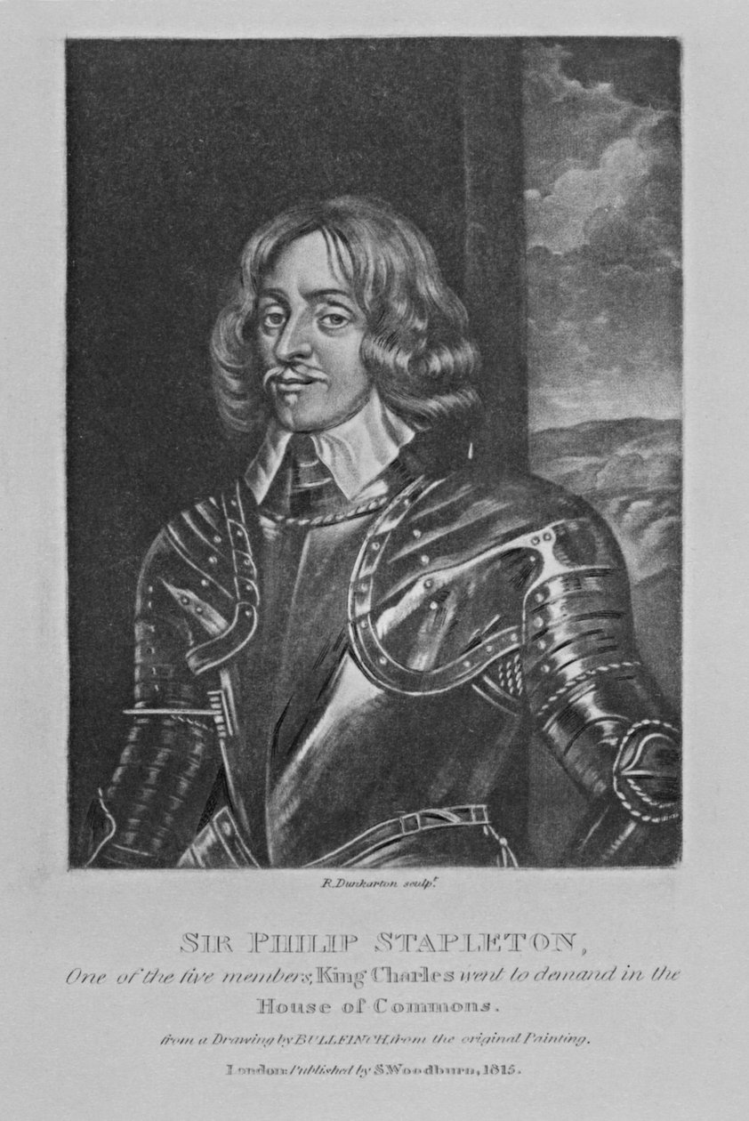 Portræt af Sir Philip Stapleton, fra 