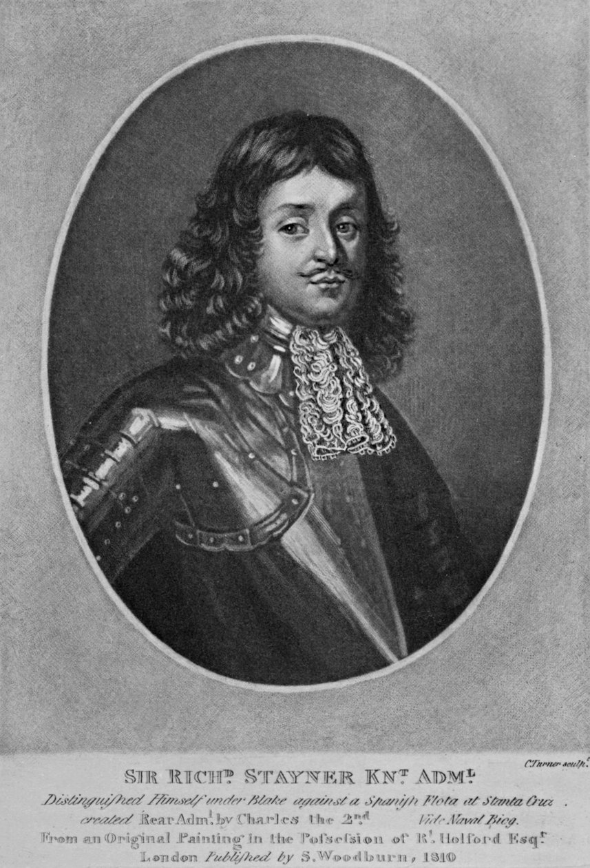 Portræt af Sir Richard Stainer, fra 