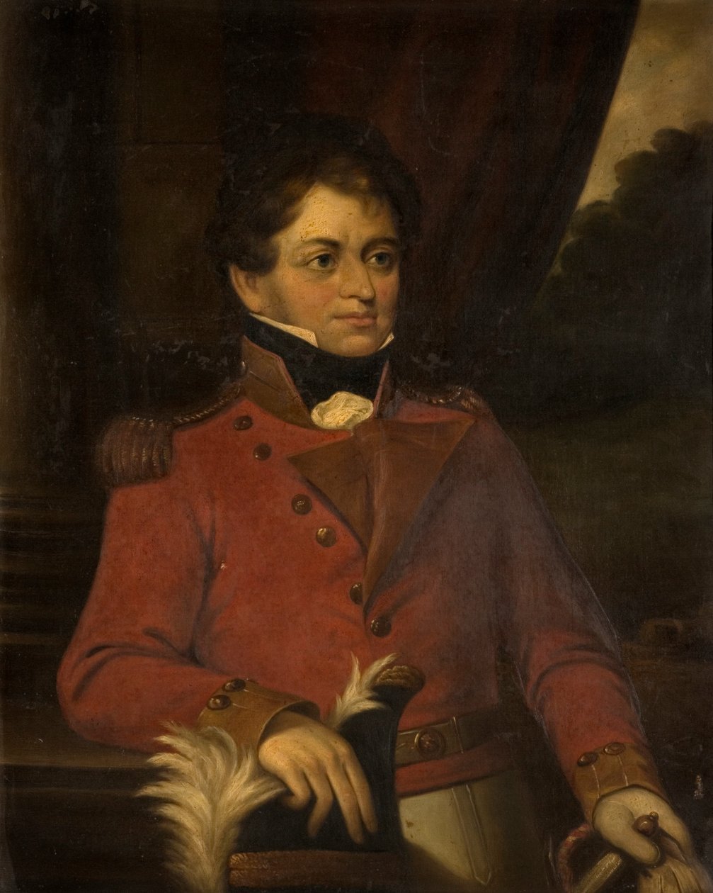 Portræt af Sir Robert Shafto Hawks af English School