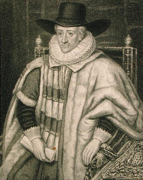 Portræt af Thomas Egerton (ca. 1540-1617), fra 