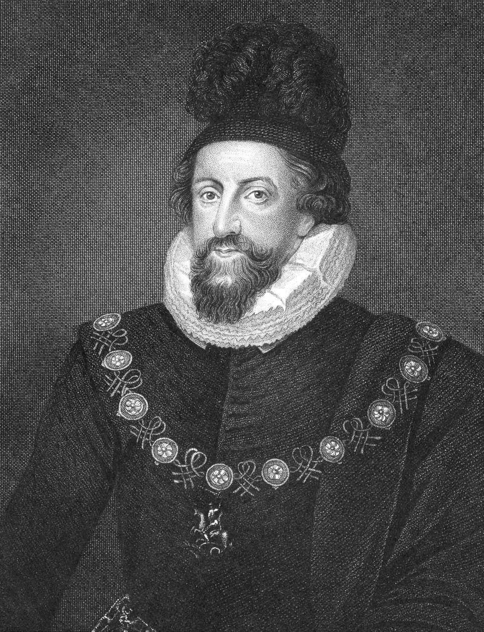 Portræt af Thomas Howard (1561-1626) 1. jarl af Suffolk, fra 