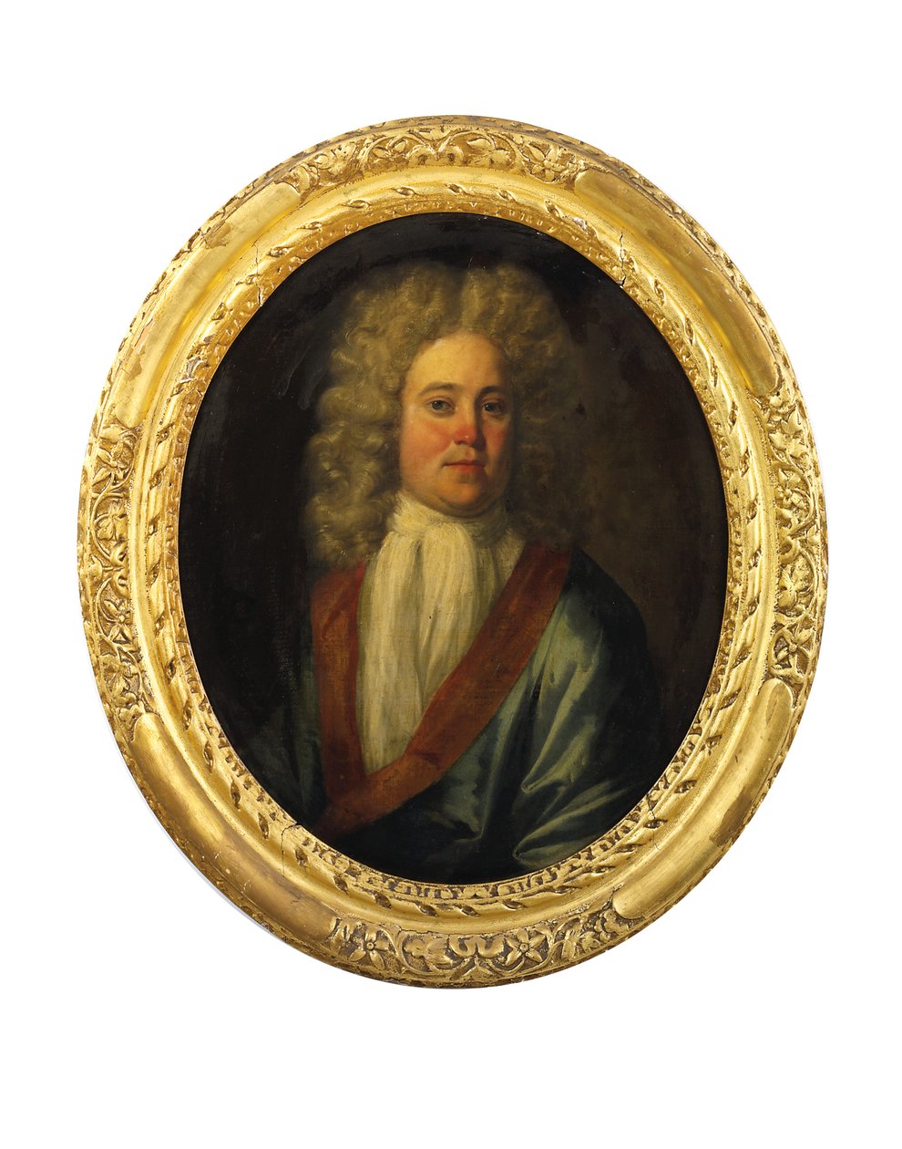 Portræt af William Cookson, begyndelsen af det 18. århundrede (olie på lærred) af English School