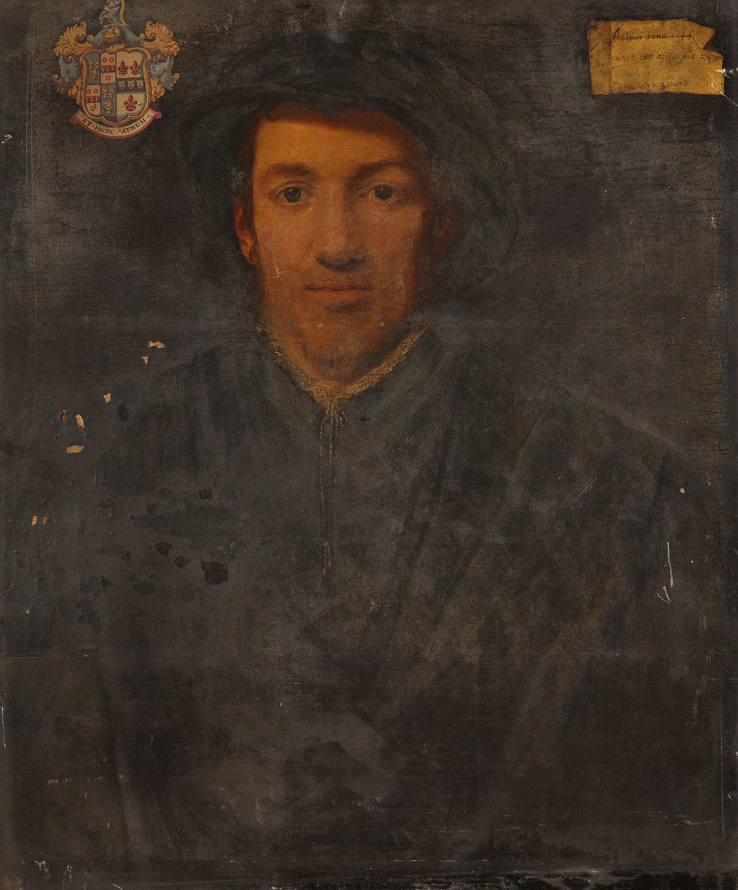 Portræt af en gentleman, 1544 af English School