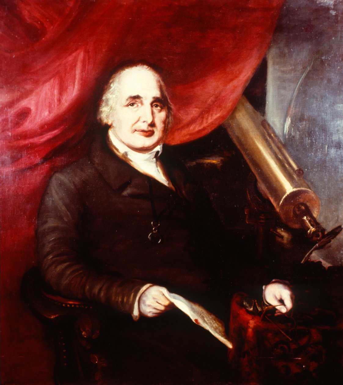 Portræt af en gentleman, ca. 1800 af English School