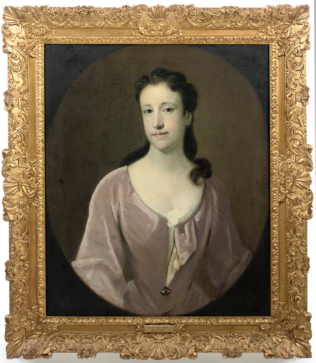 Portræt af en dame. traditionelt identificeret som fru Dorothy Smith, født Barret-Lennard af English School
