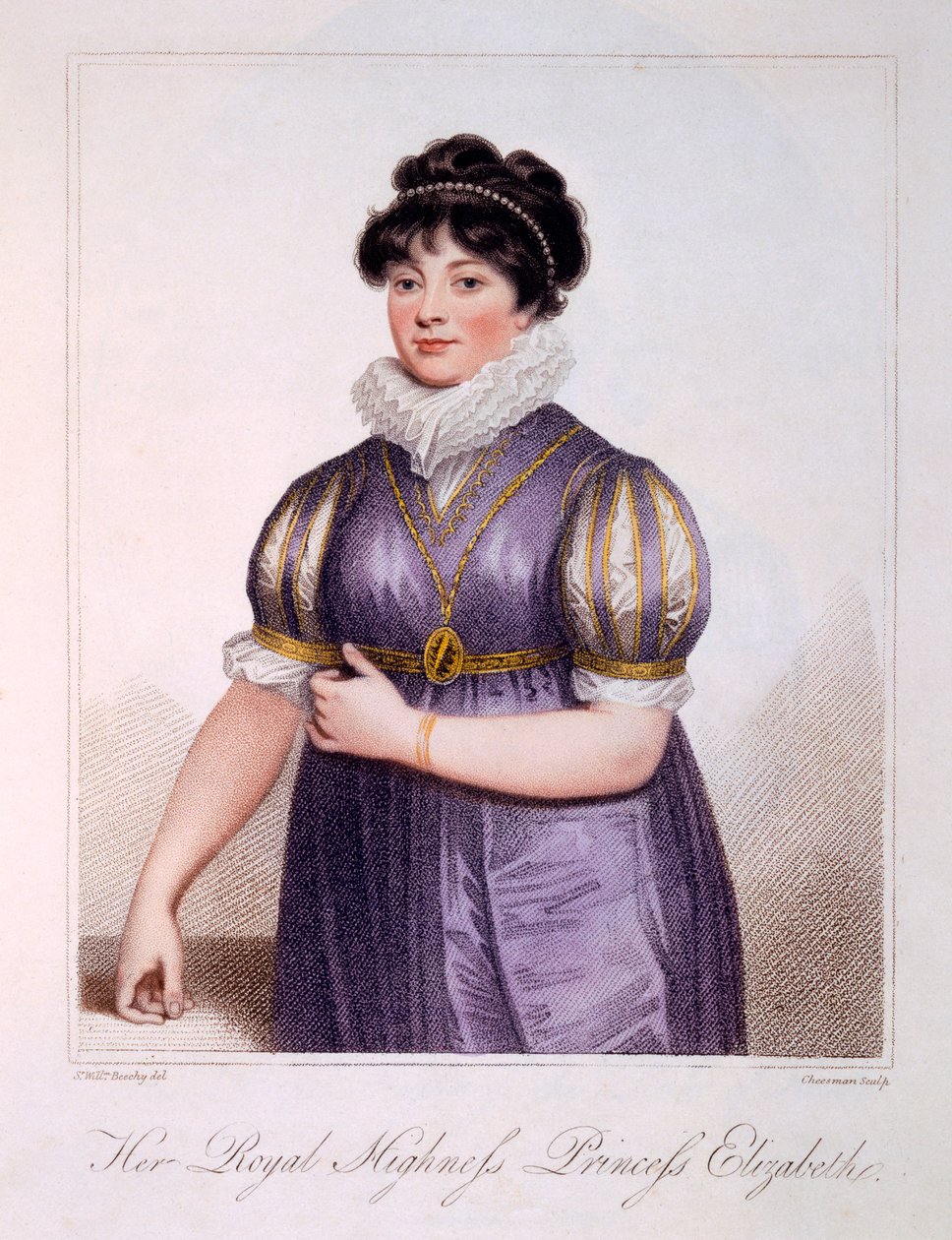 Prinsesse Elizabeth, 1806 af English School