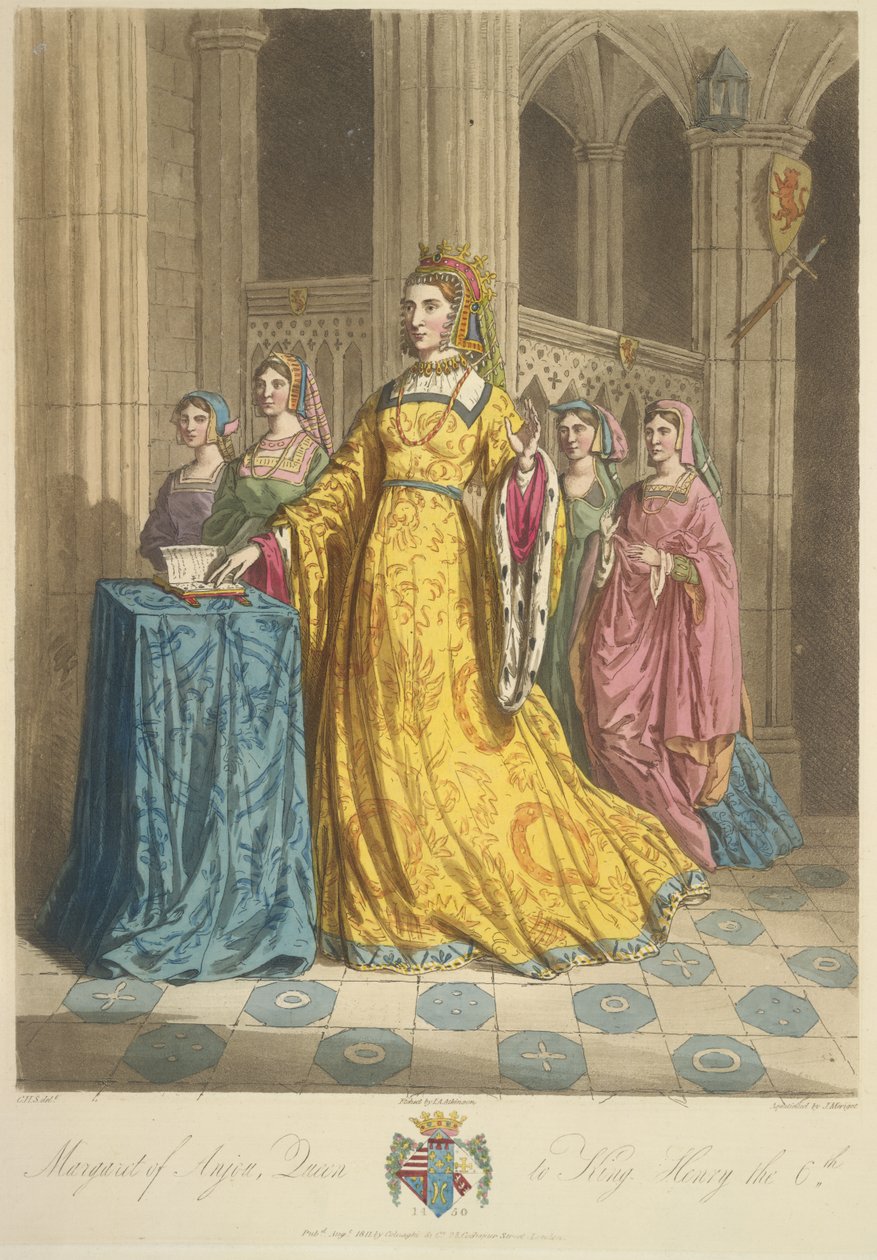 Dronning Margaret af Anjou, illustration fra 