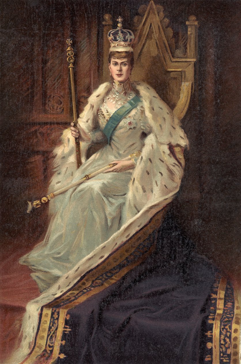 Dronning Mary, kong George V