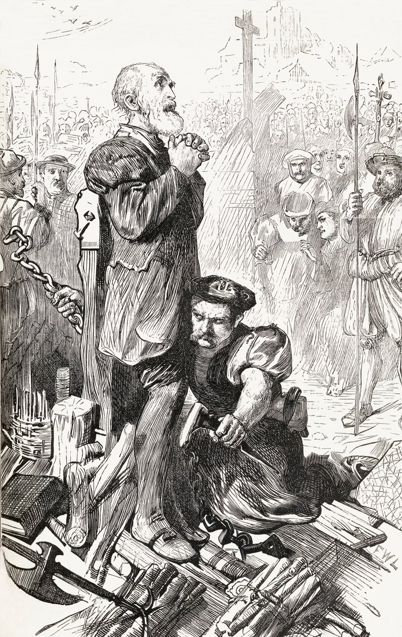 Rawlins White, ca.1865 (træsnit) af English School