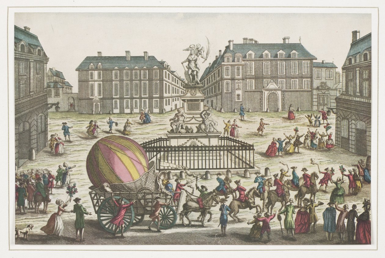 Charles og Robert-ballonens tilbagevenden af English School