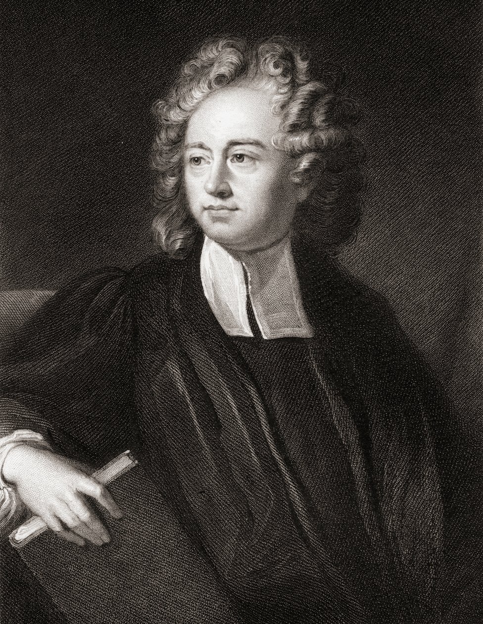 Richard Bentley (1662-1742) fra Gallery of Paintings, udgivet i 1833 af English School