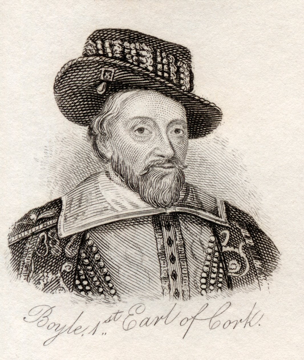 Richard Boyle, 1. jarl af Cork, fra 