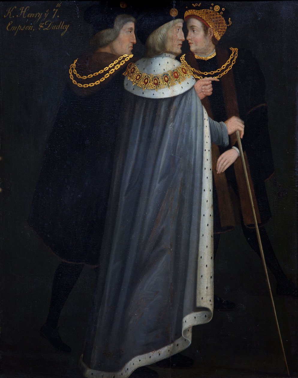 Richard Empson, Henry VII og Edmund Dudley af English School