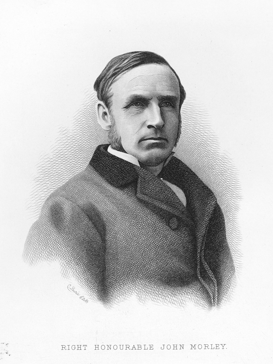 Højre ærede John Morley af English School