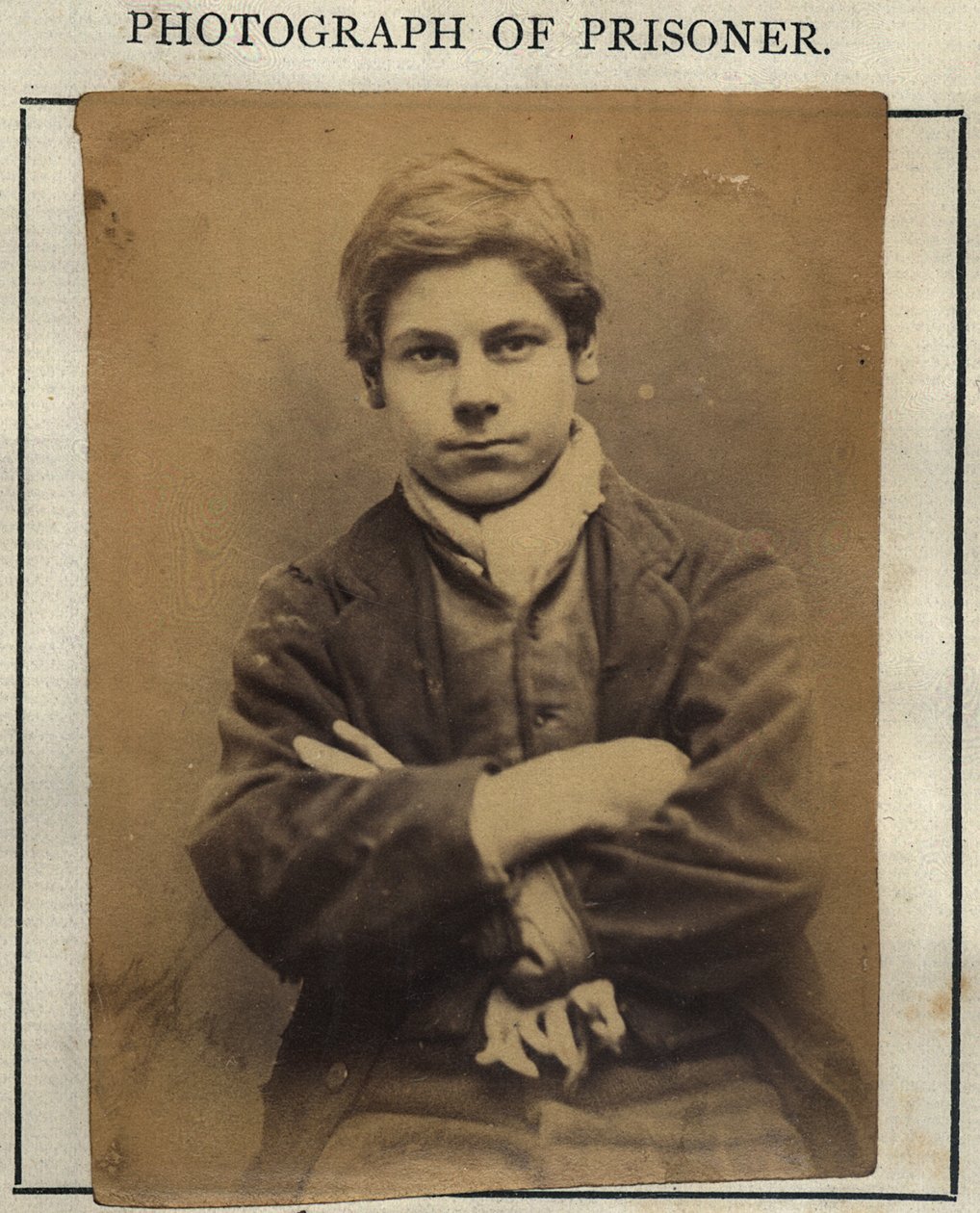Robert Charlton, ca. 1870 (sepiafoto) af English School