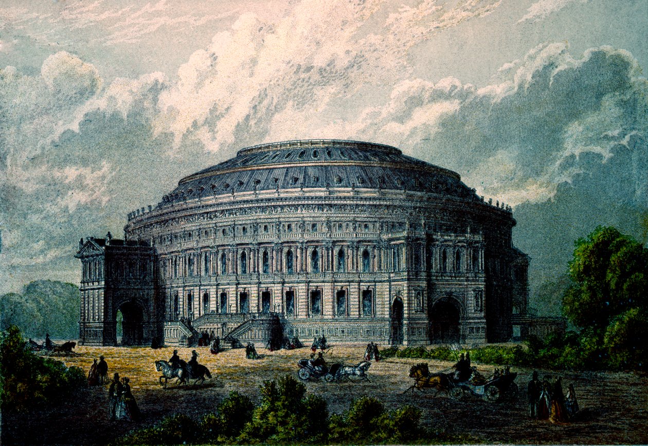 Royal Albert Hall, 2. november 1888 af English School