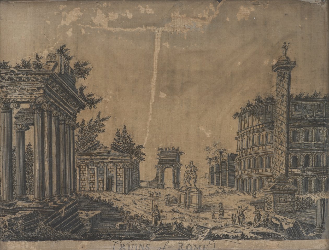 Ruiner af Rom, 1780