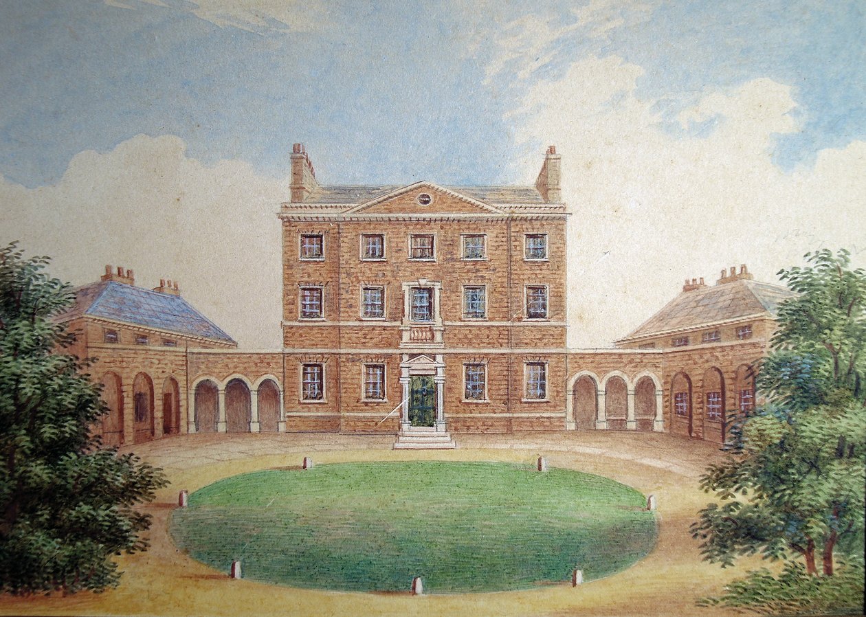 Rutland House (wc på papir) af English School