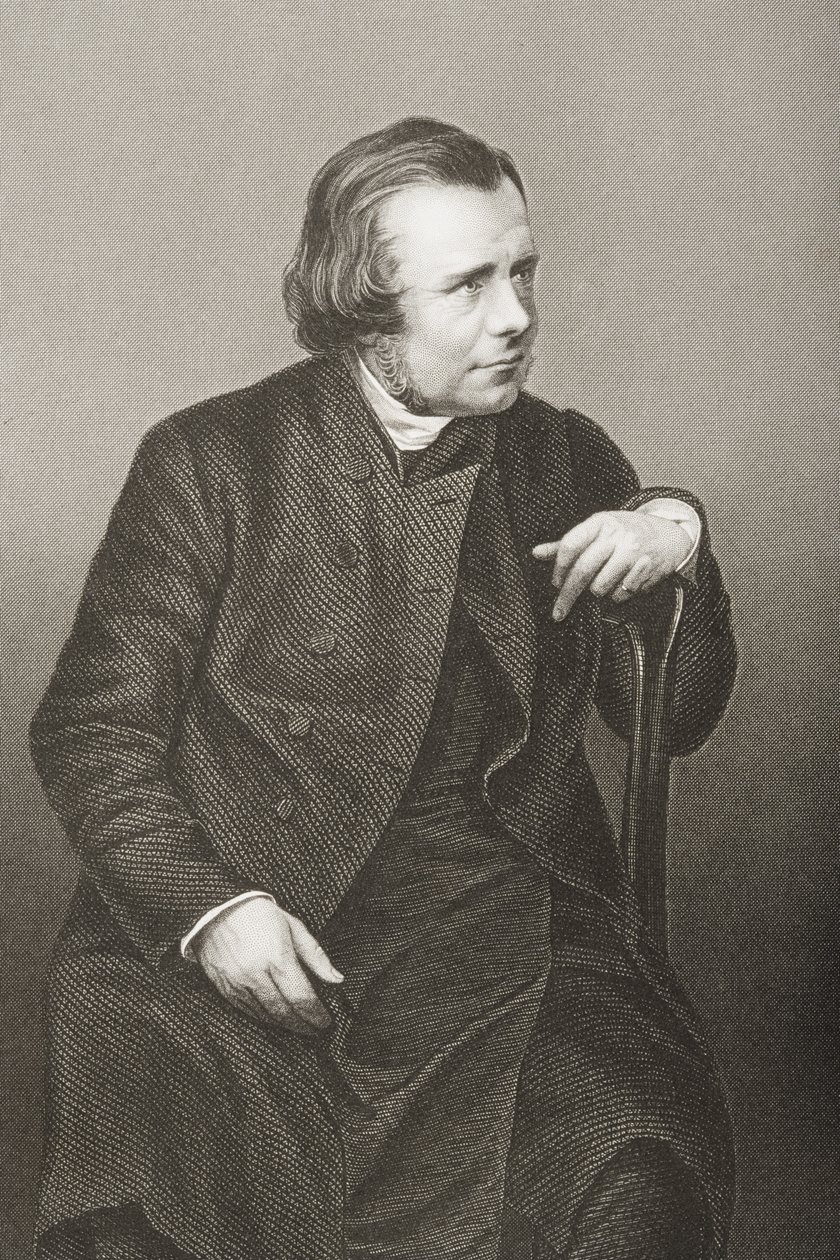 Samuel Wilberforce (1805-73) (litho) af English School