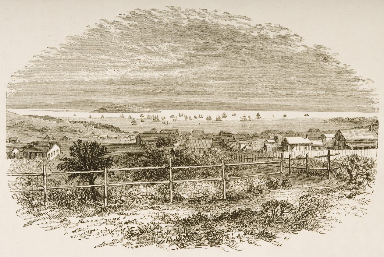 San Francisco i 1849, fra 