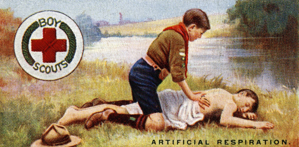 Scout First Aid Badge, 1929 af English School