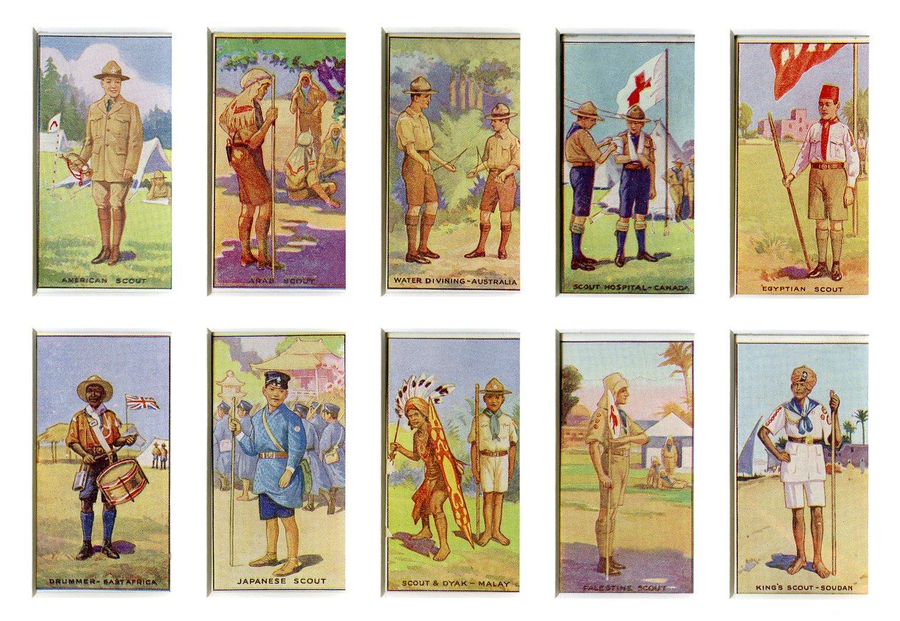 Spejdere fra hele verden, 1923 af English School