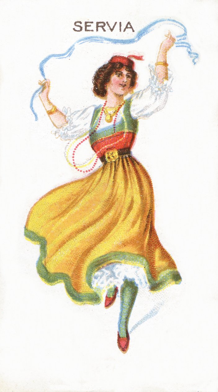 Serbien, 1915 af English School