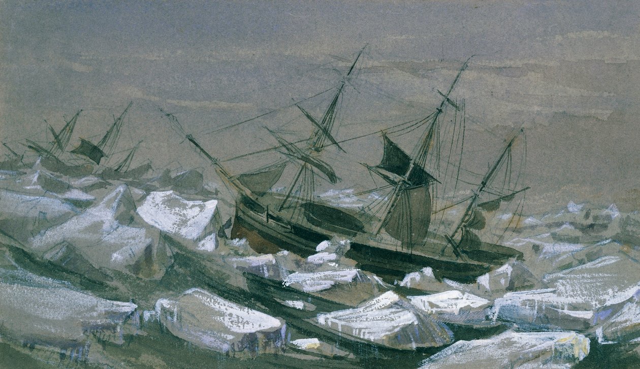 Forsendelse af James Clark Ross med skibene 