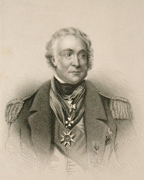 Sir Charles John Napier (gravering) af English School