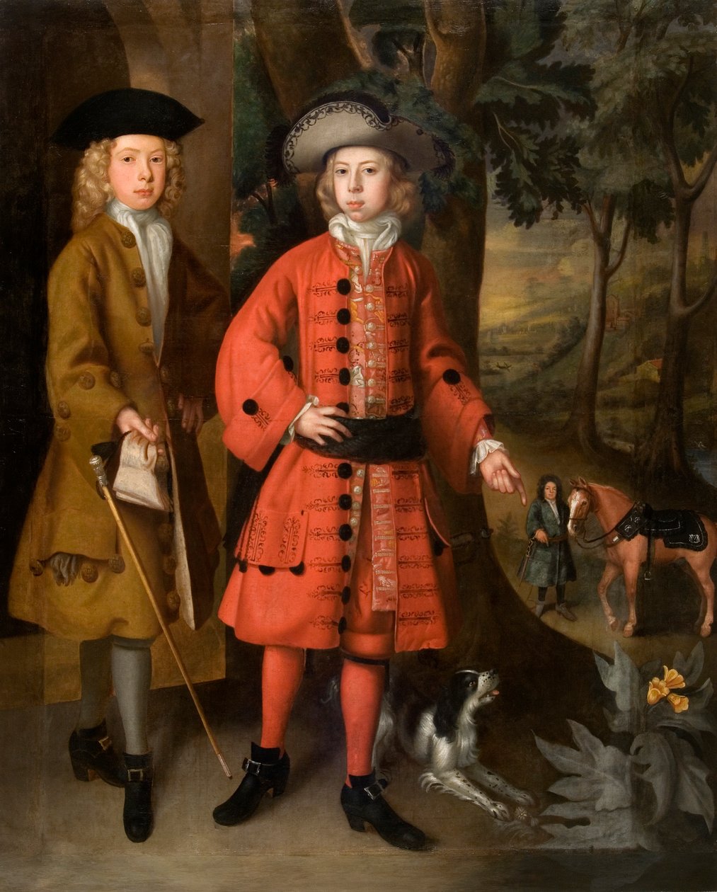 Sir Charles Kemeys, muligvis sammen med William Morgan (olie på panel) af English School