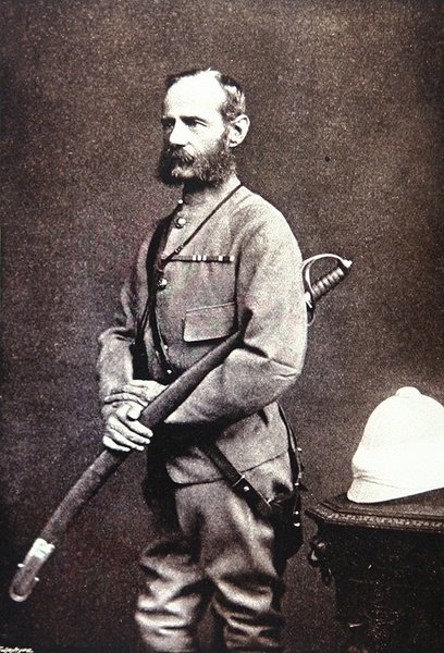 Sir Frederick S. Roberts, kommandør i den anden afghanske krig af English School