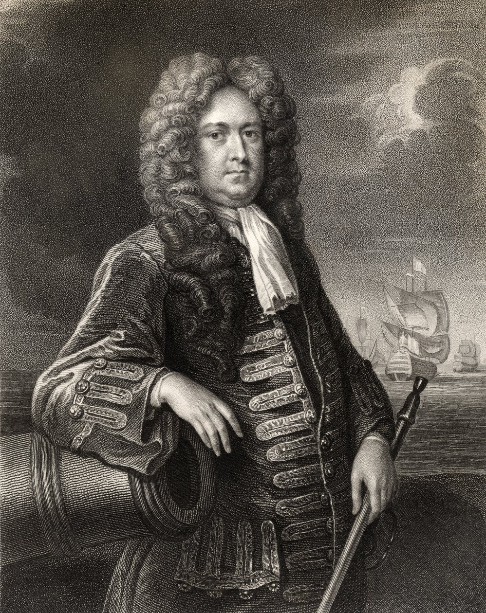 Sir George Rooke, graveret af W. Holl, fra 