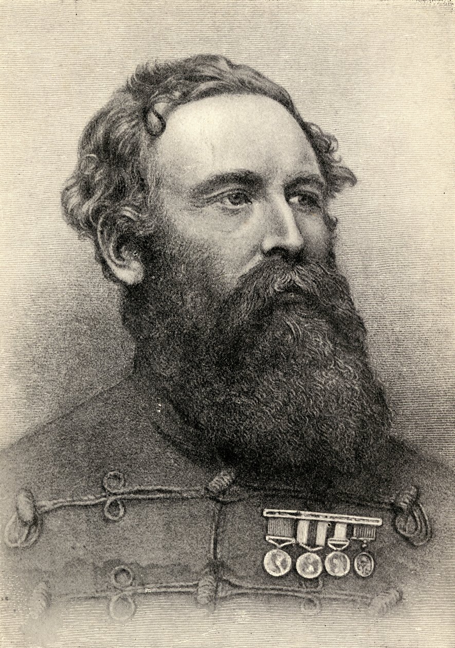 Sir Harry Burnett Lumsden (1821-96) af English School