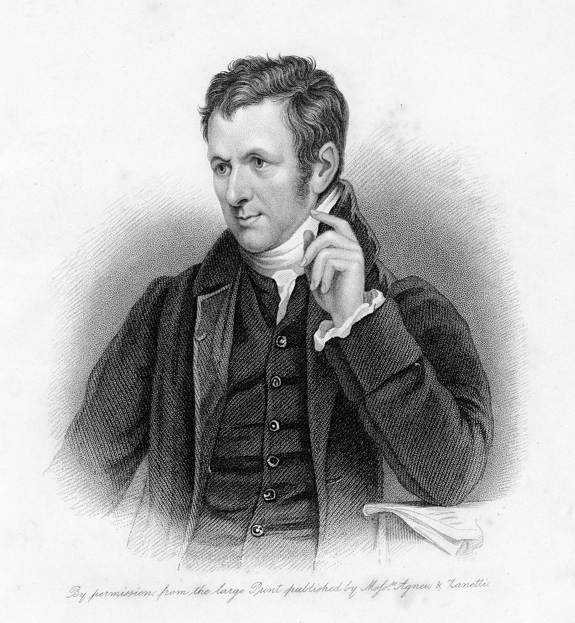 Sir Humphrey Davy, graveret af Samuel Freeman af English School