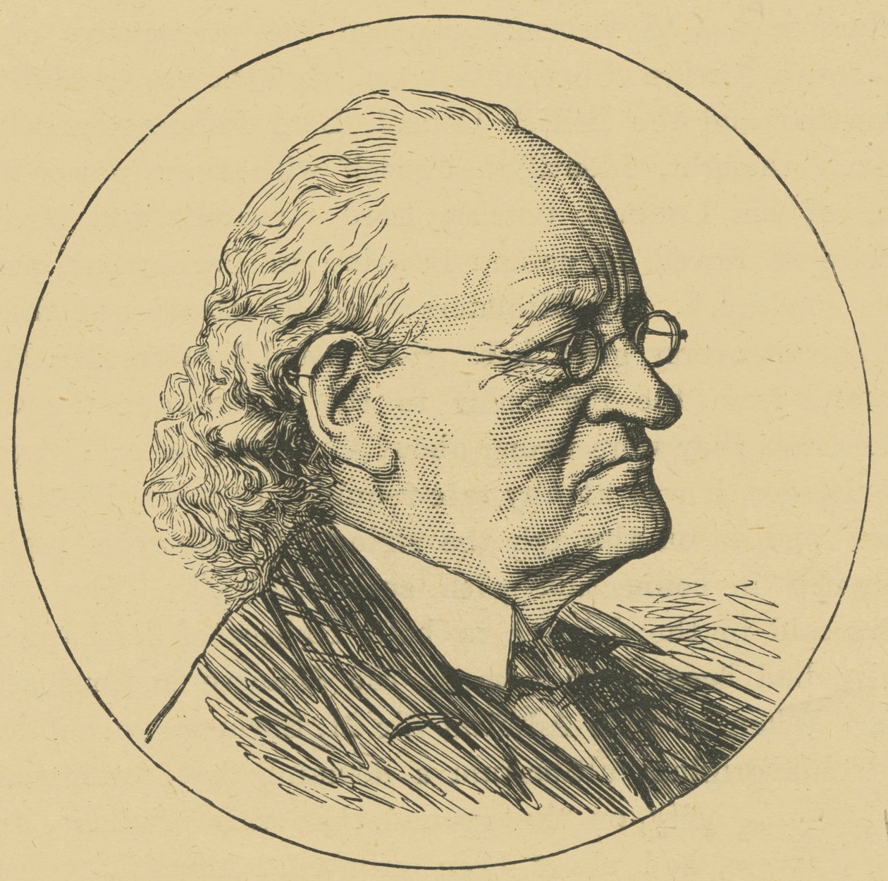 Sir John Bowring (gravering) af English School