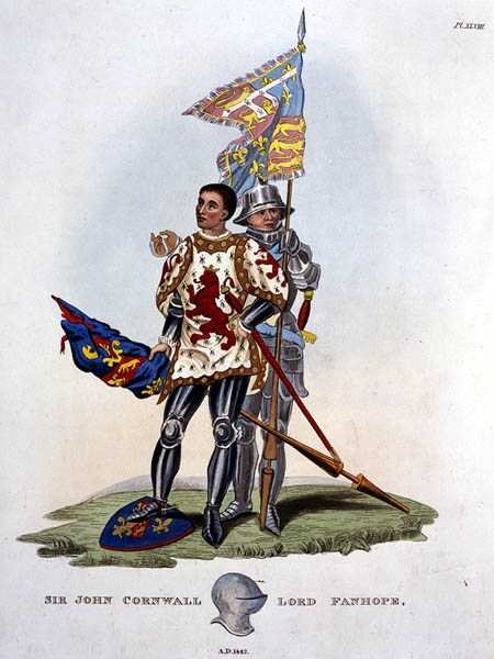 Sir John Cornwall, Lord Fanhope af English School