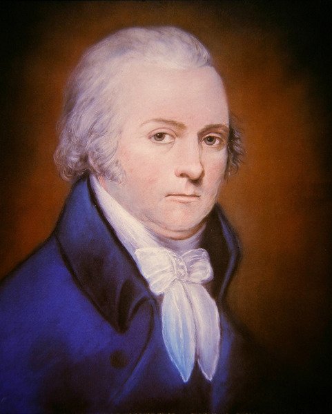 Sir John Johnson (pastel på papir) af English School