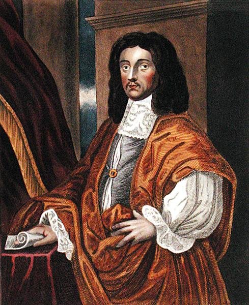Sir Joseph Williamson (1633-1701), efter et maleri i Bodleian Gallery af English School