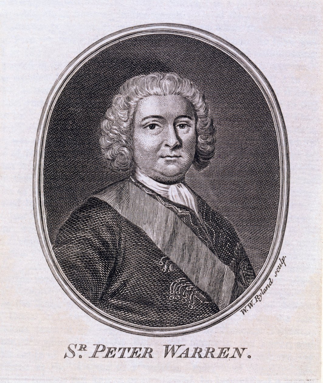Sir Peter Warren af English School