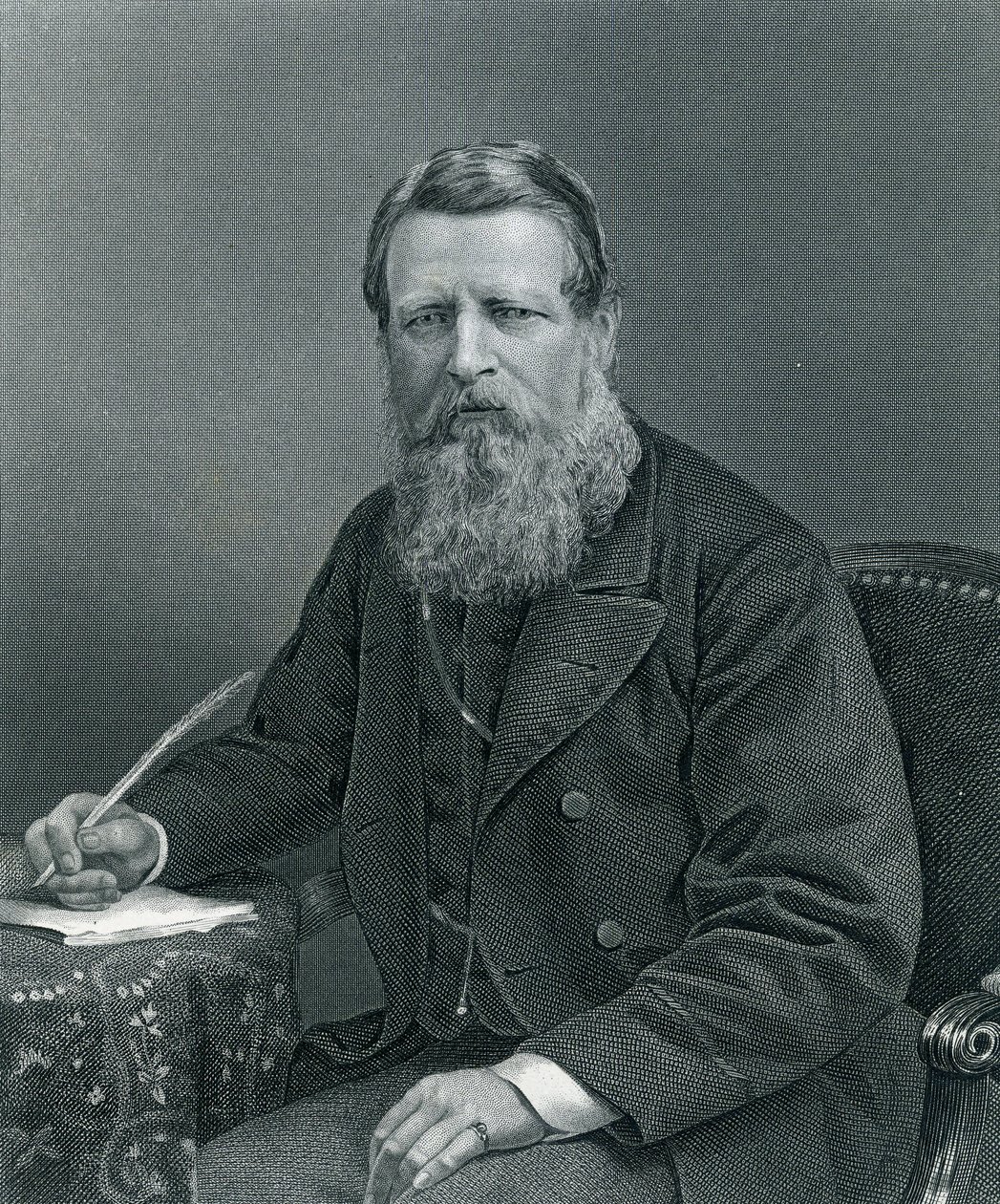 Sir Stafford Henry Northcote (1818-87) af English School