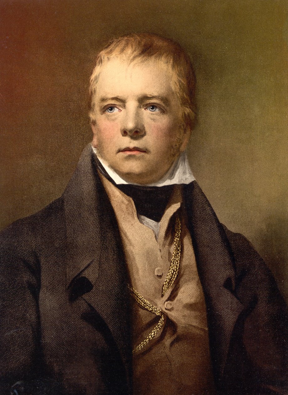 Sir Walter Scott, ca. 1895 af English School