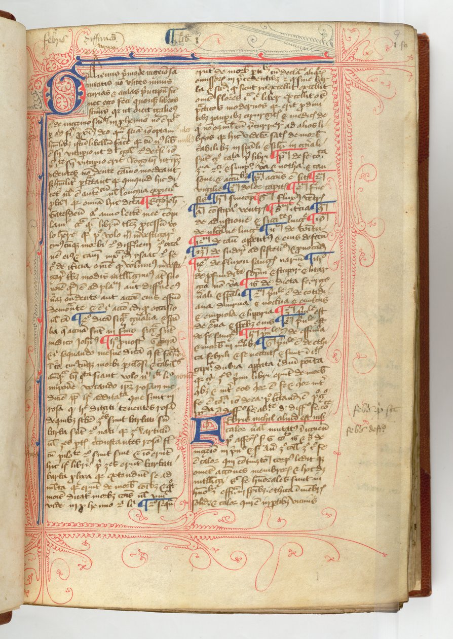 Sloane 280, f.9r Forord til 