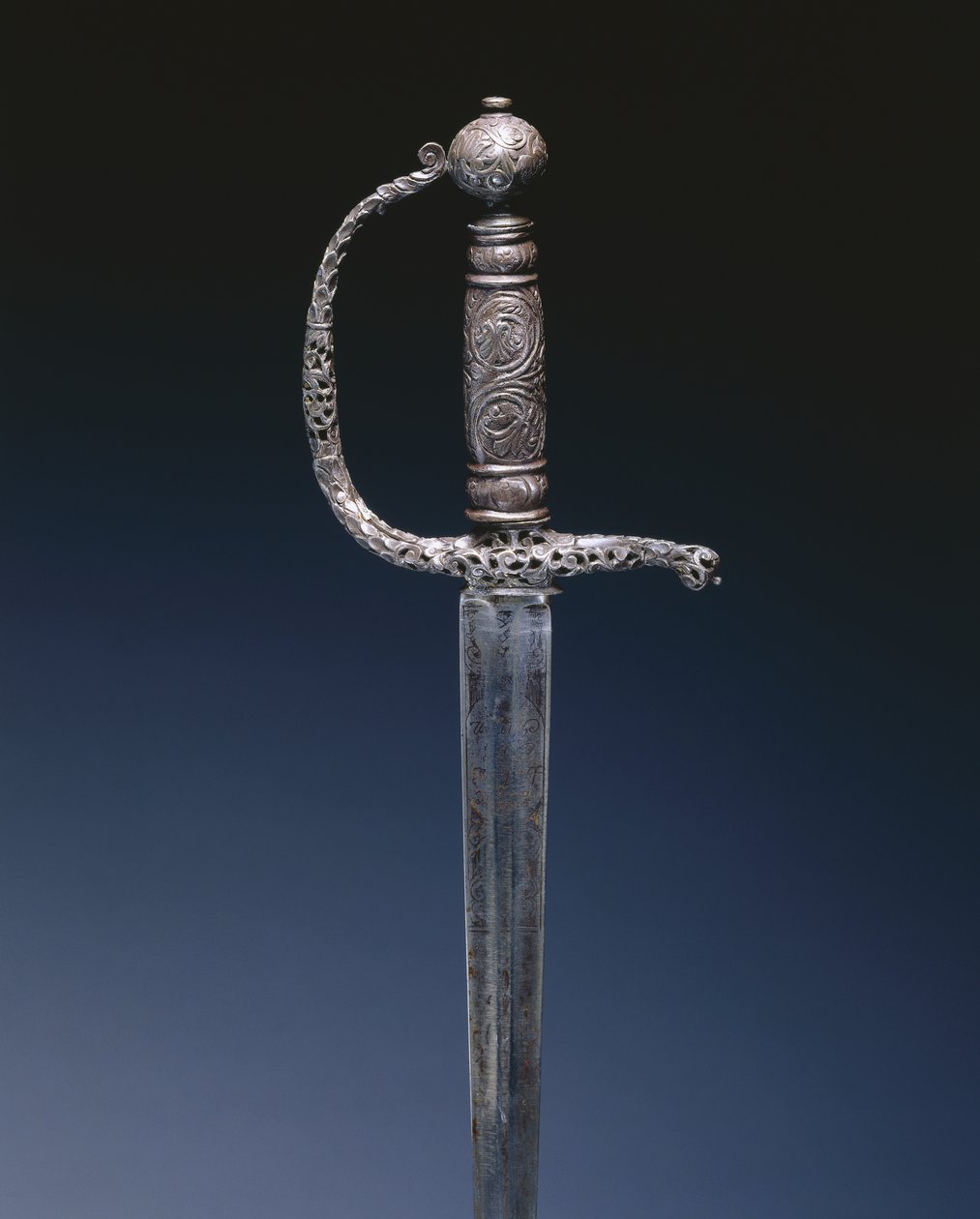 Lille sværd, c.1650 af English School