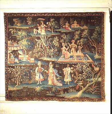 Soho Tapestry af English School