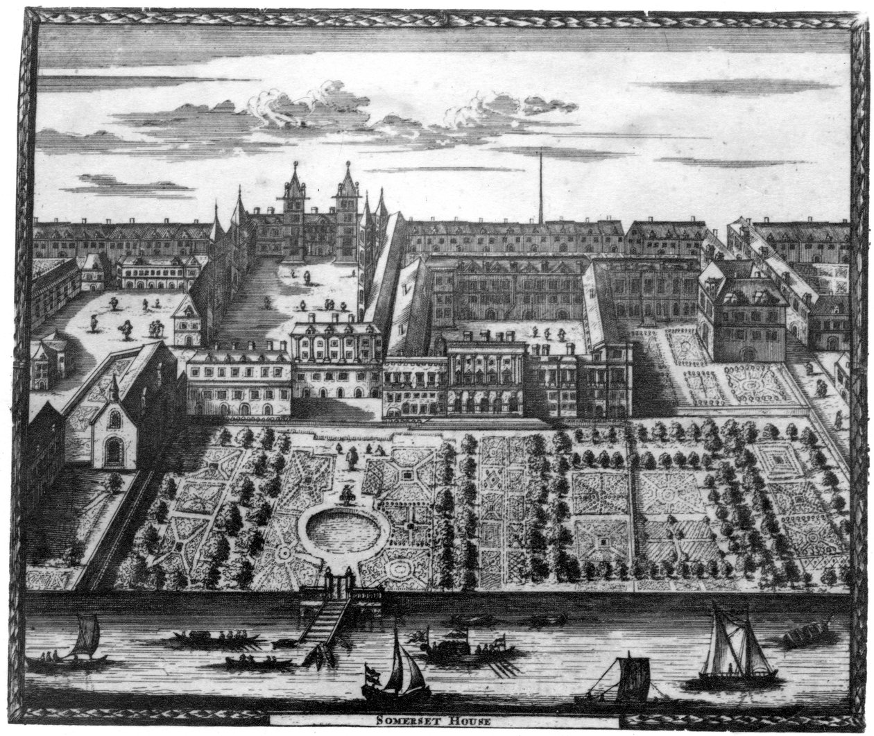 Somerset House, 1690 af English School